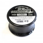 ハナオカ 防鳥ナイロンテグス・黒スリム 0.33mmx3000m(お徳用)