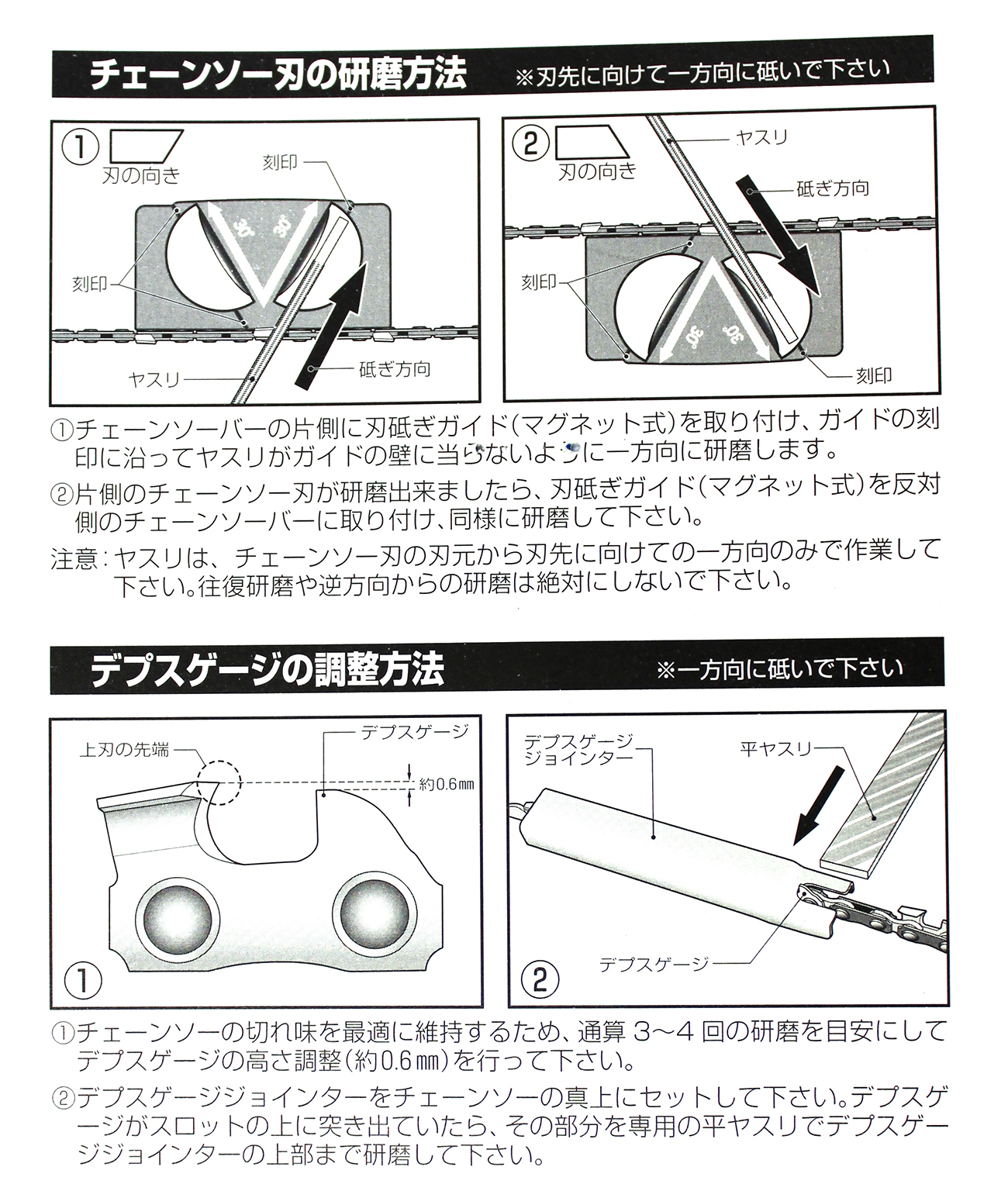 フジ鋼業 鬼の爪 チェーンソー刃研ぎガイド マグネット式 デプスゲージジョインター付 新潟県三条市の刃物 作業用具 農業用品の通販サイト七福ツール