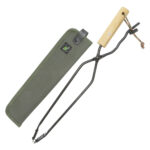 バネ付薪ばさみ 専用ケース付 BONFIRE TONGS 日本製 火バサミ(株)コジマ